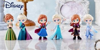 【新商品】『アナと雪の女王』のアナとエルサがデフォルメフィギュアシリーズ「PalVerse」に登場！