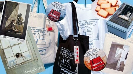 なぜPEANUTSとコラボ？図録が飛ぶように売れる！連日大人気「アンドリュー・ワイエス展」だけで買えるアートグッズを徹底ガイド