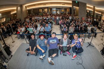 04 Limited Sazabysが栄への想いを語るZIP-FM公開収録を開催！