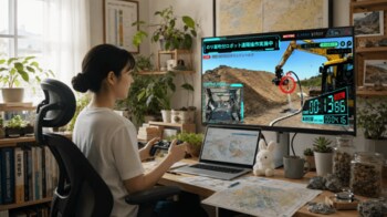 【建設×ゲーム×遠隔施工】日特建設が東京ゲームショウ2026に初出展！ゲーム技術を取り入れた未来の「のり面施工」を体験展示