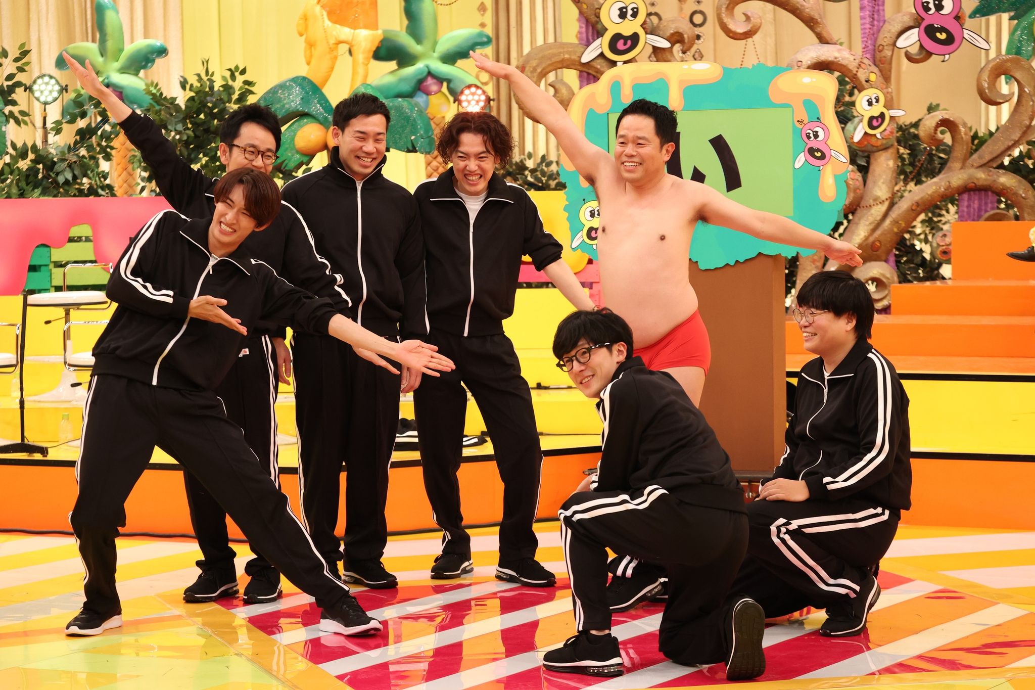 深夜のハチミツ』ダイアン津田軍団とつぼみ芸人がバチバチのお笑い 深夜のハチミツ』ダイアン津田軍団とつぼみ芸人がバチバチのお笑い