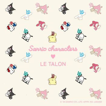 【LE TALON】旅に連れていきたい(ハート)サンリオキャラクターズとのコラボアイテム発売！