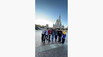 『VS魂　グラデーション』新春3時間SP！魂メンバーらがシンデレラ城前で集合写真