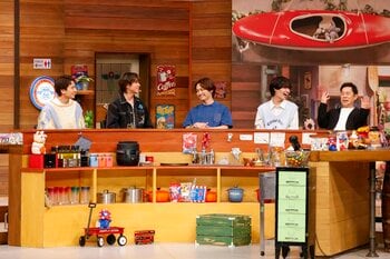 なにわ男子・藤原丈一郎＆大西流星vsAぇ! group・末澤誠也＆小島健…NGなしのトークバトルはボケとツッコミの応酬『おかべろ』