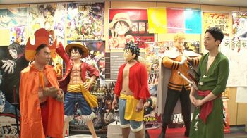 「週刊少年ジャンプ」編集部で山のようなワンピースグッズに狂喜乱舞！集英社の中で一番のお宝も…