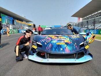 【専門学校 新潟国際自動車大学校】国際レースの現場で実践経験　本学学生が『Ferrari Challenge JAPAN Rd.1』にメカニックとして参加