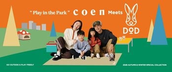 「DOD×coen」コラボ第2弾！一部商品は予定予約数が即日完売。話題の秋冬コレクションが2026年9月18日（金）より全国のcoen店舗で販売開始