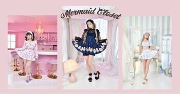 ロリィタ水着ブランド『mermaid closet』がラフォーレ原宿『愛と狂気のマーケット』に期間限定出店