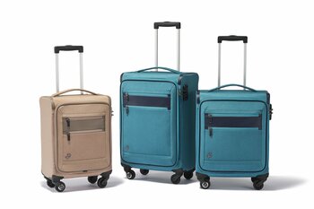 テントのような構造で驚きの軽さを実現。「プロテカ」から、ちりめん生地の日本製限定キャリー「フィーナRF LTD2 」発売