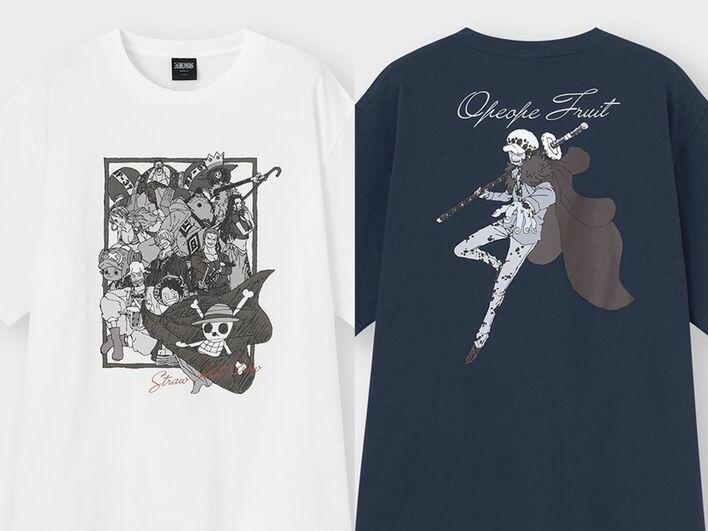 GUが『ONE PIECE』とのコラボ商品を発売　数々の名シーンをアレンジしたTシャツなど16アイテム