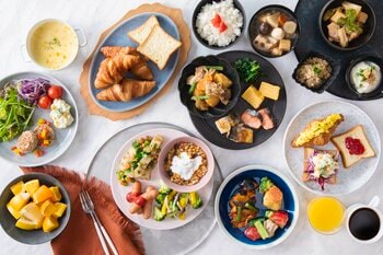 【公式ホームページからのご予約限定】朝食付き宿泊が最大20%オフ、CLUB CANDEO会員ポイント追加10%付与　朝から“ととのう”、食べあわせを楽しむ初夏の朝食プランが登場