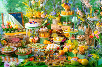 春の訪れを感じる季節に合わせ、天候を気にせずレストランで楽しむピクニック「春色ピクニックブッフェ ～お肉・野菜・フルーツの彩り満載～」を開催！レストラン＜ル クレール＞