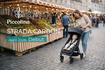 【Piccolina】軽さ×強さ×美しさを兼ね備えた次世代ベビーカー「STRADA CARBON（ストラーダ カーボン）」登場！
