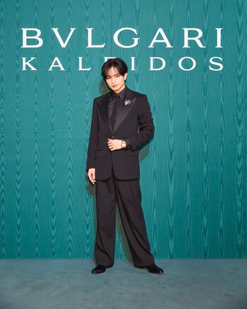 日本におけるブルガリの史上最大規模の展覧会「ブルガリ カレイドス 色彩・文化・技巧」記念すべきオープニングイベントに、中島健人が登場