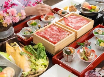 【2026年・春のリトリート】日本の宿 古窯が国の地理的表示(GI)産品「小笹うるい」と山形牛を堪能。山形の旬を五感で味わう『山菜の温泉蒸ししゃぶ会席』の予約受付を開始。