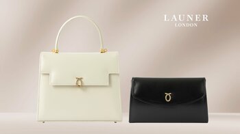 【英国展日本橋三越本店2026】英国王室御用達ハンドバッグブランド LAUNER LONDON ＜ロウナー ロンドン＞ が特別出店。