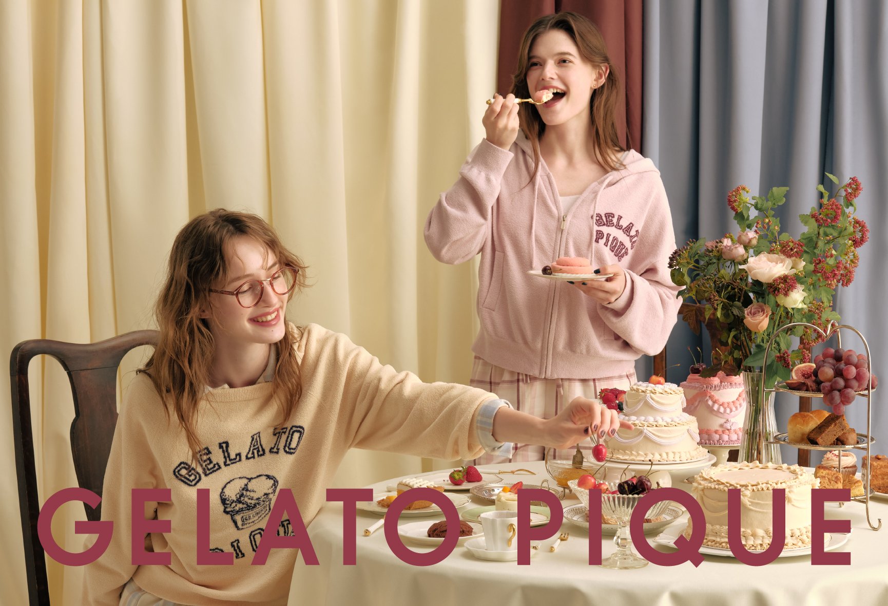 gelato pique(ジェラート ピケ)】秋の新作ルームウェア「2025 AUTUMN