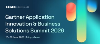 Bekind Labs、ガートナージャパン主催イベント「アプリケーション・イノベーション & ビジネス・ソリューション サミット」に出展