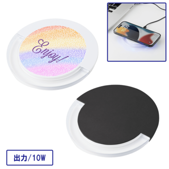 UP-Tから、人気のクリアワイヤレス充電器に、待望の10W高速充電対応バージョンが新登場！