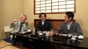 小泉純一郎元首相と小泉孝太郎がテレビ初共演！ムロツヨシと大宴会