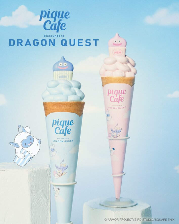 ジェラート ピケ カフェがドラクエと初コラボ！“スライムが浮かぶ