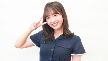 藤本万梨乃アナ おでこ全開、ジャケット肩掛けに「いつもの自分と違いすぎて」