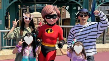 近藤千尋　娘の誕生日に家族で2日連続ディズニーへ　仲睦まじい家族ショットも公開！「家族時間、最高！」