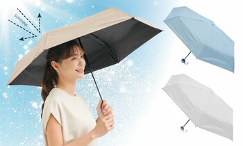 −16℃の遮熱効果！PUブラックコーティング加工で紫外線も日差しもカットし夏でも涼しい！