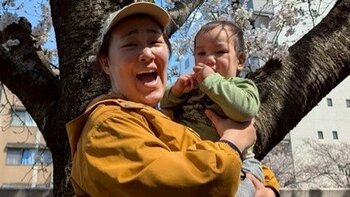 2児の母・たんぽぽ白鳥 1歳長男が美容院デビュー！イヤイヤモードになる瞬間も…長女と“おそろいの前髪”に「お利口にできててえらい！」