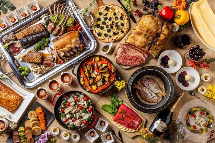 【新宿プリンスホテル】 4 人のシェフの個性が重なり合って生まれる、美食体験 「4CHEFS & CHAMPAGNE BUFFET」を開催