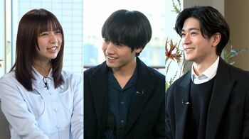 赤楚衛二＆中島裕翔 自身の制服姿に「うちひしがれた」！？上白石萌歌の必死のフォローにも「もうアウトなのよ！」