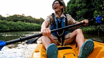 持ってる男！柴田英嗣が遭遇率0.3％幻の鳥・ヤンバルクイナの“超激レア映像”をお届け