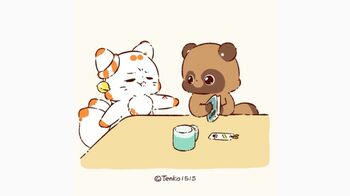 虫に刺されて困っているてnこ　ぽnきちによる解決策とは…？表情の変化にも注目『二尾の小狐てnこ』動画公開