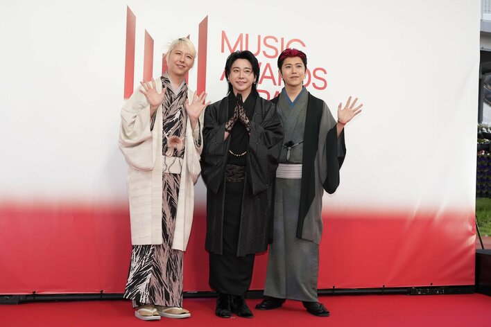 Mrs. GREEN APPLE 個性あふれる着物で登場！大森元貴＆若井滉斗＆藤澤