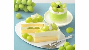 銀座コージーコーナーに贅沢なシャインマスカットたっぷりケーキが登場！暑い夏にぴったり爽やかな全6品は8月14日から発売開始