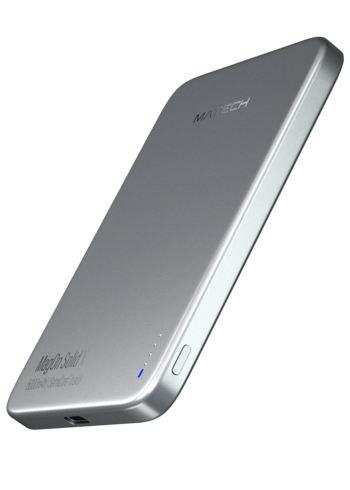 【MATECH】世界最薄クラス6.9mm・半個体電池搭載の超薄型モバイルバッテリーを発売