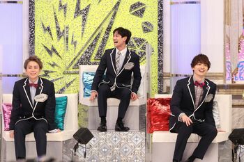 北山が「夢で逢えたら」を熱唱！？宮田はマイコの両親に「倍返しだ！」キスマイのアドリブトークに大波乱　