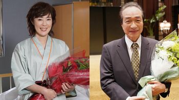 『競争の番人』寺島しのぶ、小日向文世がクランクアップ！