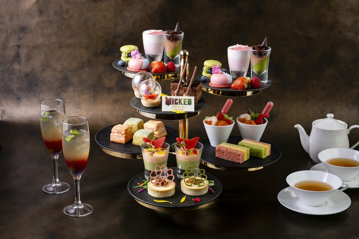 映画『ウィキッド 永遠の約束』の世界へ誘うコラボレーションアフタヌーンティーを期間限定販売【ザ・プリンス パークタワー東京】