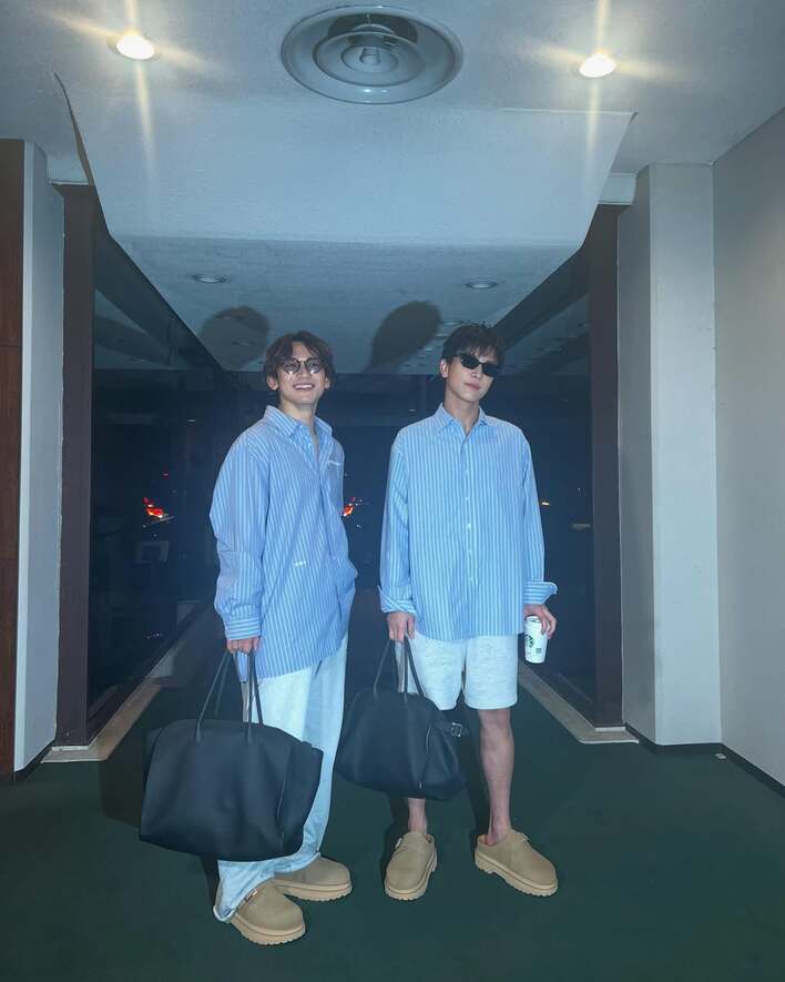 こんなことある？」岩田剛典がEXILE NAOTOと偶然の双子コーデ