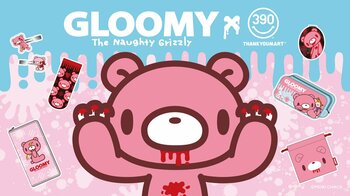 『いたずらぐまのグルーミー』×サンキューマートのコラボレーション雑貨が新登場！ALL390円（税込429円）で6月中旬より発売予定