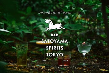 いにしえの素材に光を当て、日本の奥深さを体験できる場所。「この国の香りを、カクテルに。」をコンセプトにしたBAR『SATOYAMA SPIRITS TOKYO』8月5日恵比寿にOPEN
