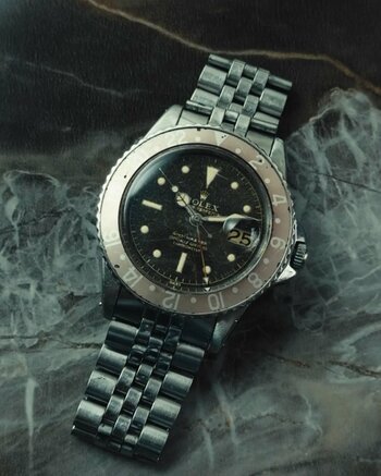 GMT-Masterの原点。二度と出逢えないかもしれない、奇跡の一本。ROLEX GMT-Master Ref.1675 "OCC TROPICAL DIAL" を販売開始。