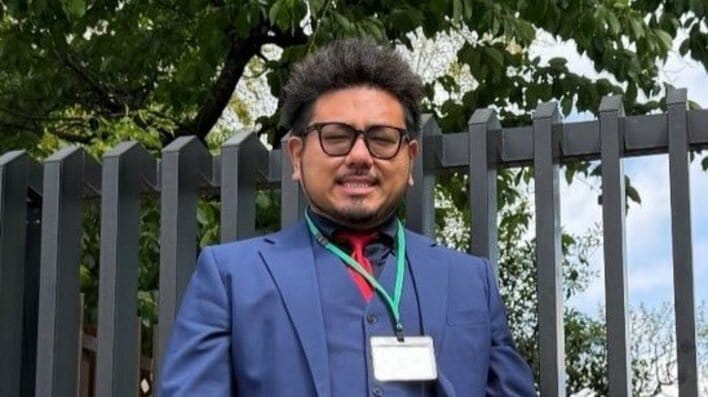 【画像】「同じ幼稚園なんて素敵」2児の父・金ちゃんが次男の入園式のときに長男を交えて撮影した親子3ショットを見る