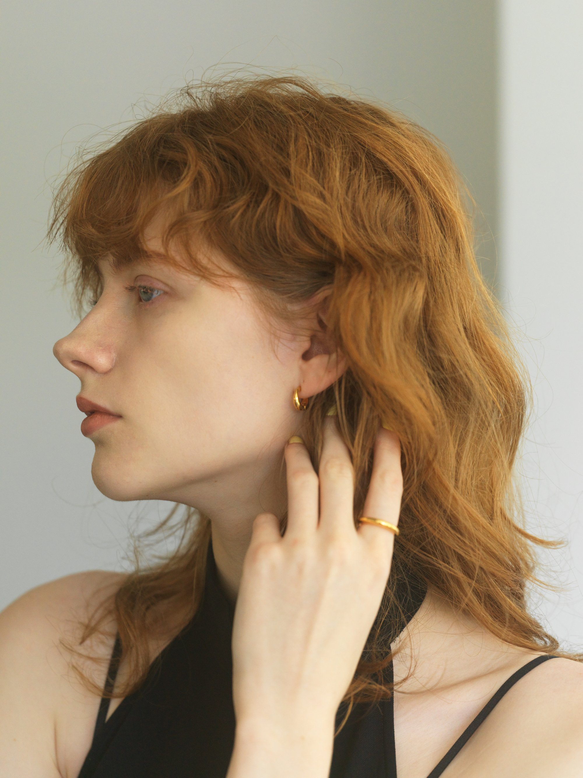 Aletta jewelry    アレッタジュエリー　フープピアス クラシックフープピアスXS l 洗練されたレディースピアス