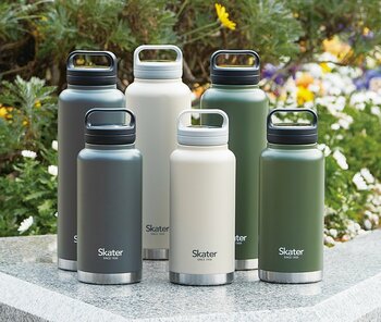 持ち運びに便利なスクリューハンドル付き！大容量1000ml＆1500mlの直飲みマグボトルをスケーター公式オンラインショップ・Amazon等にて新発売