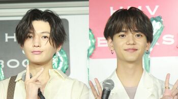 八木勇征「“颯太の颯太”が出ちゃっている」中島颯太と写真集イベントで“舌好調”