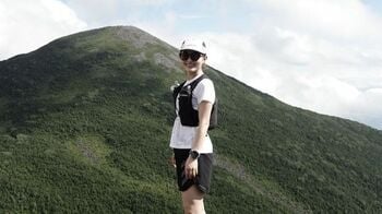 「カッコ良すぎ」井上咲楽 登山道でのランニング姿を公開 鍛え上げられた健康的な美脚に「ひらめ筋がすごい！」と驚きの声