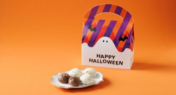 【pure coco TOKYO（ピュアココ トーキョー）】見た目も可愛らしいハンドル付きギフトバッグ　ハロウィン気分を彩る『ピュアココ ハロウィンセット』9月16日（水）発売