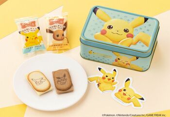 東京お土産はこれで決まり！かわいすぎるピカチュウのクッキー缶が登場　限定ステッカーもついてくる！